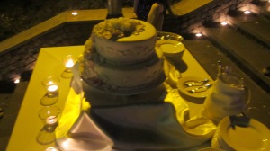 The Polish wedding cake at our friends' wedding!